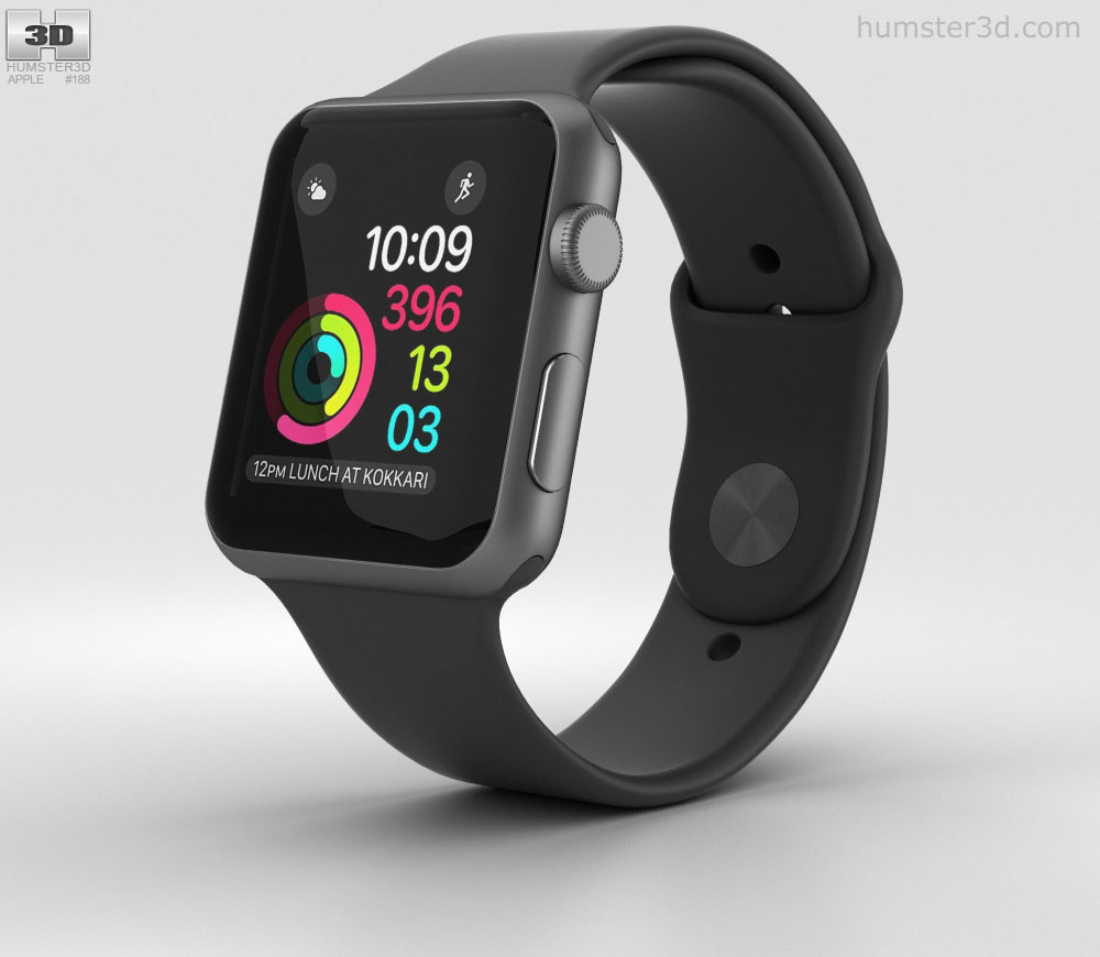 apple watch 2 space grey