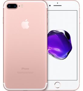 iPhone 7 Plus 128GB, 128GB, Rose Gold