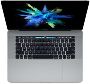 MacBook Pro 15" Touch Bar Mid 2017 (Intel Quad-Core i7 3.1 GHz 16 GB RAM 2 TB SSD), Space Gray, Intel Quad-Core i7 3.1 GHz, 16 GB RAM, 2 TB SSD