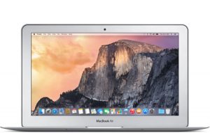 MacBook Air 11" Early 2015 (Intel Core i5 1.6 GHz 8 GB RAM 128 GB SSD), Intel Core i5 1.6 GHz, 8 GB RAM, 128 GB SSD