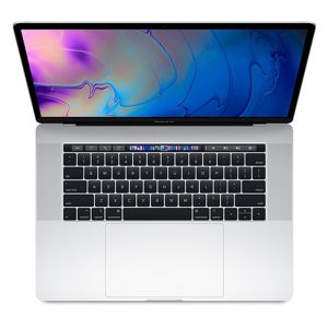 MacBook Pro 15" Touch Bar Mid 2018 (Intel 6-Core i9 2.9 GHz 16 GB RAM 512 GB SSD), Silver, Intel 6-Core i9 2.9 GHz, 16 GB RAM, 512 GB SSD