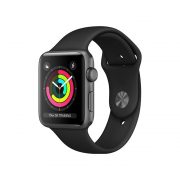 Watch Series 3 Aluminum (42mm), Space Gray, Black Nike Sport Loop Watch Series 3 Aluminum (42mm), Space Gray, Black Nike Sport Loop