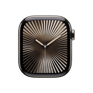 Watch Series 10 Titanium Cellular (42mm), Natural, Midnight Sport Band