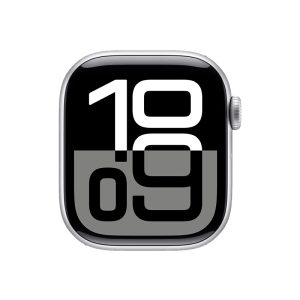Watch Series 10 Aluminum Cellular (42mm), Silver, Midnight Blue Sport Band