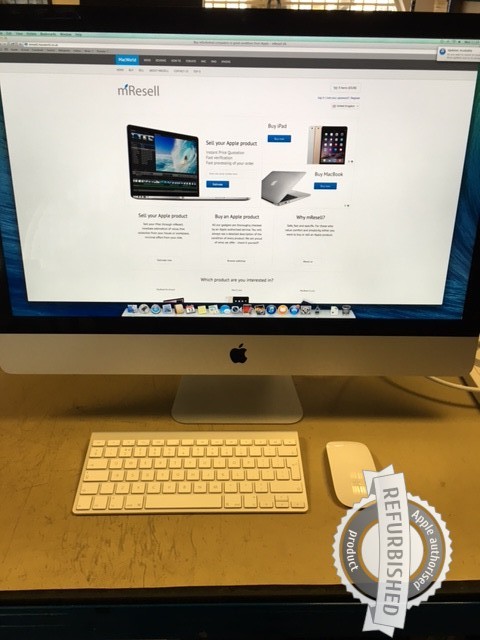 imac 27 late 2013 refurbished