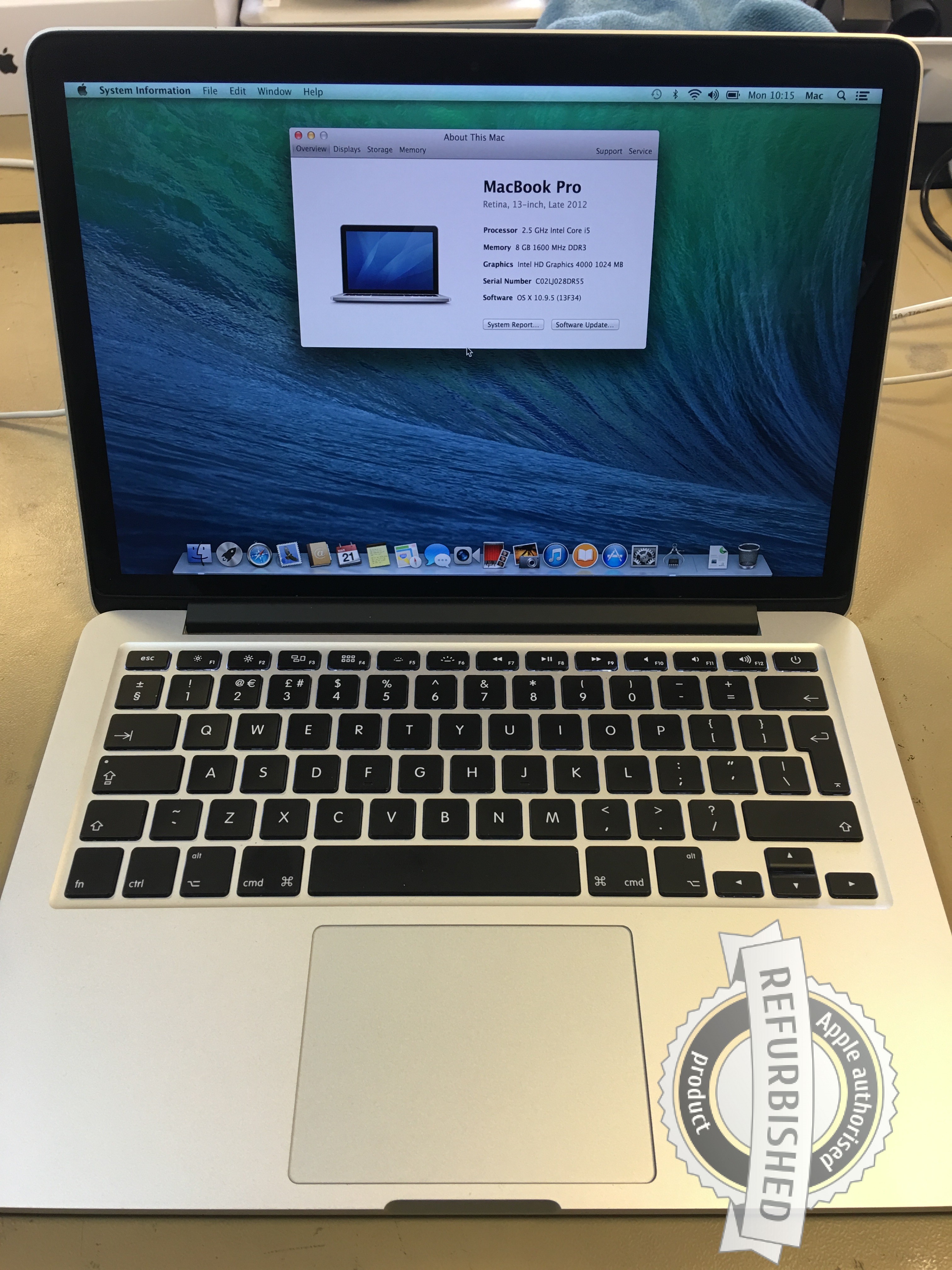 2015 macbook pro 13 hd 256gb flash storage